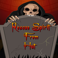 play Rescue Spirit From Hut