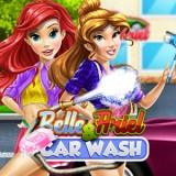 play Belle & Ariel Car Wash