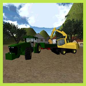 Tractor Simulator 3D: Sand