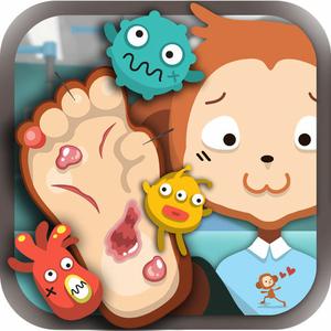 `` Animal Little Foot Doctor `` Health Surgery Makeover, Kids