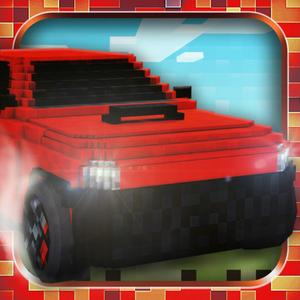 Amazing Cube Cars - Racing Block City Roads