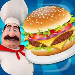 Food Court Hamburger Fever : Super Chef Cheese-Burger Restaurant Cooking Scramble Free