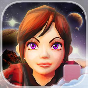 Power Gaia Space Princess - Free - Sci-Fi Planet Endless Runner Game