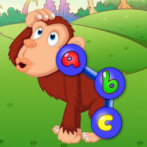 Preschool Abc Zoo Animal Connect The Dot Puzzles - Teaches Counting Numbers And Letters