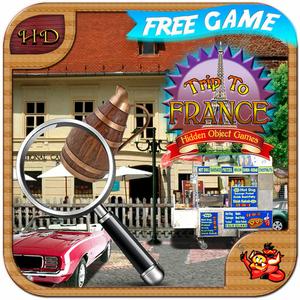 Trip To France - Free Search & Find Concealed And Hidden Objects On Your Holiday