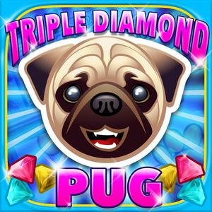 Triple Diamond Pug Slot Machine Free