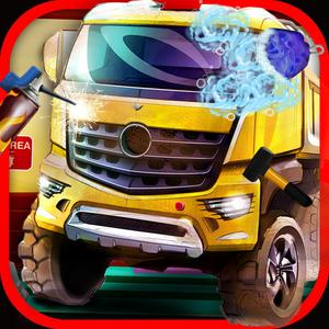 Truck Wash & Repair Workshop Mania - Makeover Your Construction Trucks In Monster Garage For All Super Boys & Girls