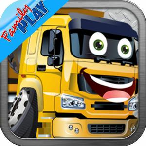 Trucks Jigsaw Puzzles: Kids Trucks Cartoon Puzzles