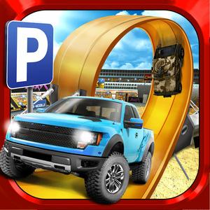 Monster Truck Parking Simulator Game - Real Car Driving Test Sim Racing
