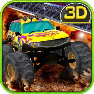 Monster Truck Racing Simulator 3D - Extreme Stunt Driving Game