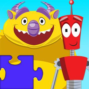 Monsters Vs Robots Jigsaw Puzzles For Kids - Animated Puzzle Fun With Monster And Robot Cartoons!