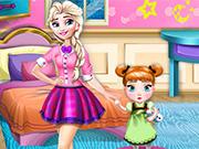 play Frozen Sisters Room Deco