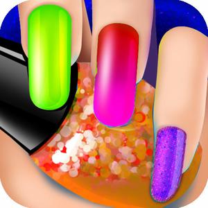 Princess Dress Nail Salon - Art Girls Virtual Preschool For Girls