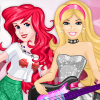 Play Barbie In Disney Rock