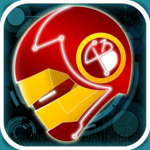 An Official Neon Rush Hd Pro - 3D Super Hero Run Game