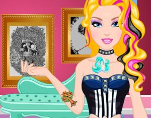 play Barbie Tattoo Design 2