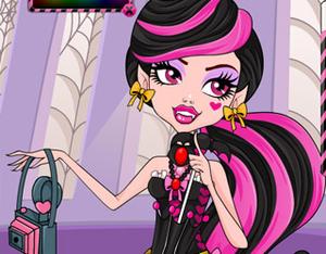 play Monster High Draculaura Hairstyle