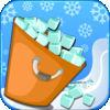 Frozen Ice Cubes Fall Strategy Challenge Pro