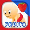 Fruit And Vegetable Picture Flashcards For Babies, Toddlers Or Preschool