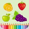 Fruit Coloring Book - Kids Game Free.