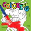 Coloring Book For Kids Ninja Turtles Edition Game