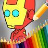 Coloring Learning Game With Ironman Version