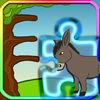 Animals Puzzles Preschool Learning Farm Experience Game