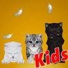 Animated 3D Cute Kitten Cat Sounds For Kids
