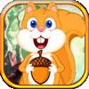 Squirrel Happy Jump Nut - Fun Acorn Collecting Adventure