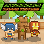 play Awesome Happy Heroes