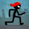 Stickman Runner Sprint City - Jump, Dash, & Swing In Stunt Draw City 2 : Parkour Running
