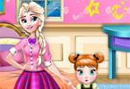 play Frozen Sisters Room Deco