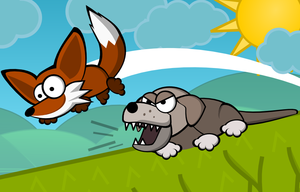 play The Quick Brown Fox