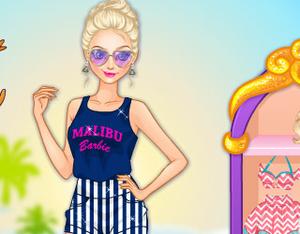 play Elsa As Malibu Barbie