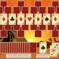 play Pyramid Solitaire