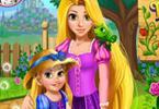 play Rapunzel Mommy Gardening