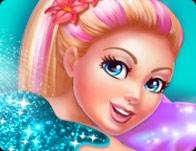 play Super Barbie Spa Day