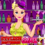 play Stylish Bartender Girl