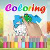 Cartoon Coloring Kids For Wallykazam Edition