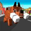 Pixel City: Cube Dog 3D Full