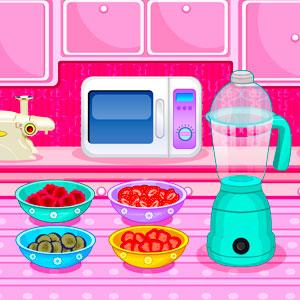 play Cooking Fruit Ice Cream