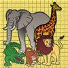 Animals Slide Puzzle Game