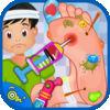 Crazy Foot Doctor – Help Cute Kids Feet In Your Office Clinic In Hospital