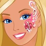 play Barbie Magical Face Painting