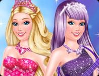 play Barbie Princess V.S Popstar
