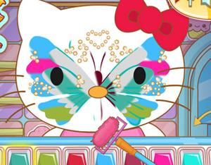 play Hello Kitty Face Painting