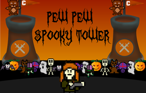 play Pew Pew Spooky Tower