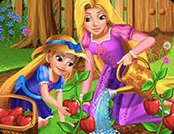 play Rapunzel Mommy Gardening