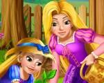 play Rapunzel Mommy Gardening