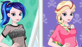 play Elsa Naughty Nice